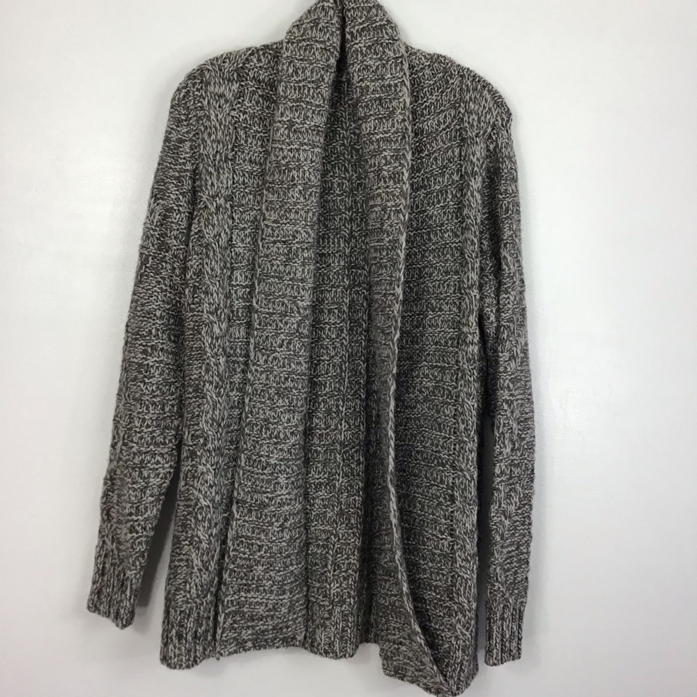 Lineamaglia Wool/Alpaca Open Front Cardigan Small